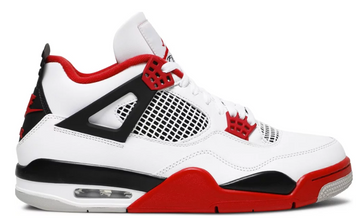 czerwone białe czarne buty air jordan 4 fire red 2020