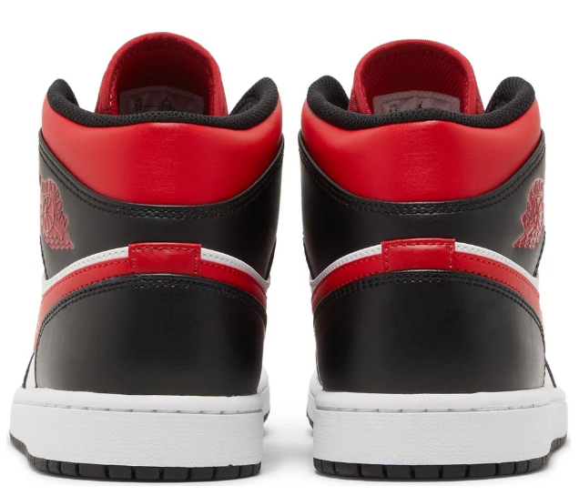 Air Jordan 1 Mid Bred Toe