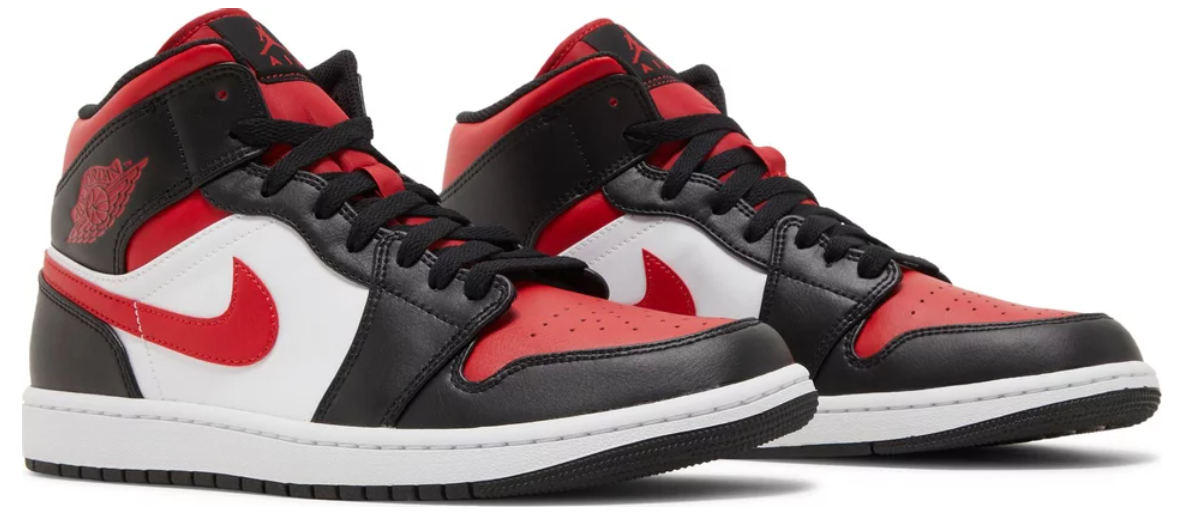 Air Jordan 1 Mid Bred Toe