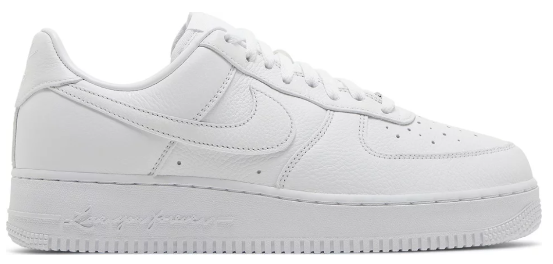 białe love you forever buty nike air force 1 low drake nocta certifited lover boy w kolaboracji z drake