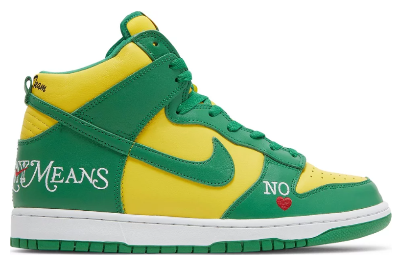 Nike Dunk High SB Supreme By Any Means Brazil – Sneakers Depot