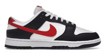Nike Dunk Low Red Swoosh Panda