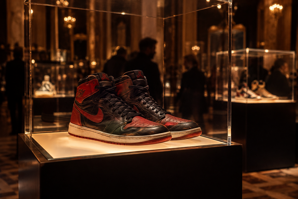 Najdroższe sneakersy świata – kolekcjonerskie buty w gablocie