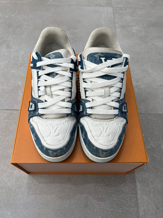 Louis Vuttion Trainer blue denim