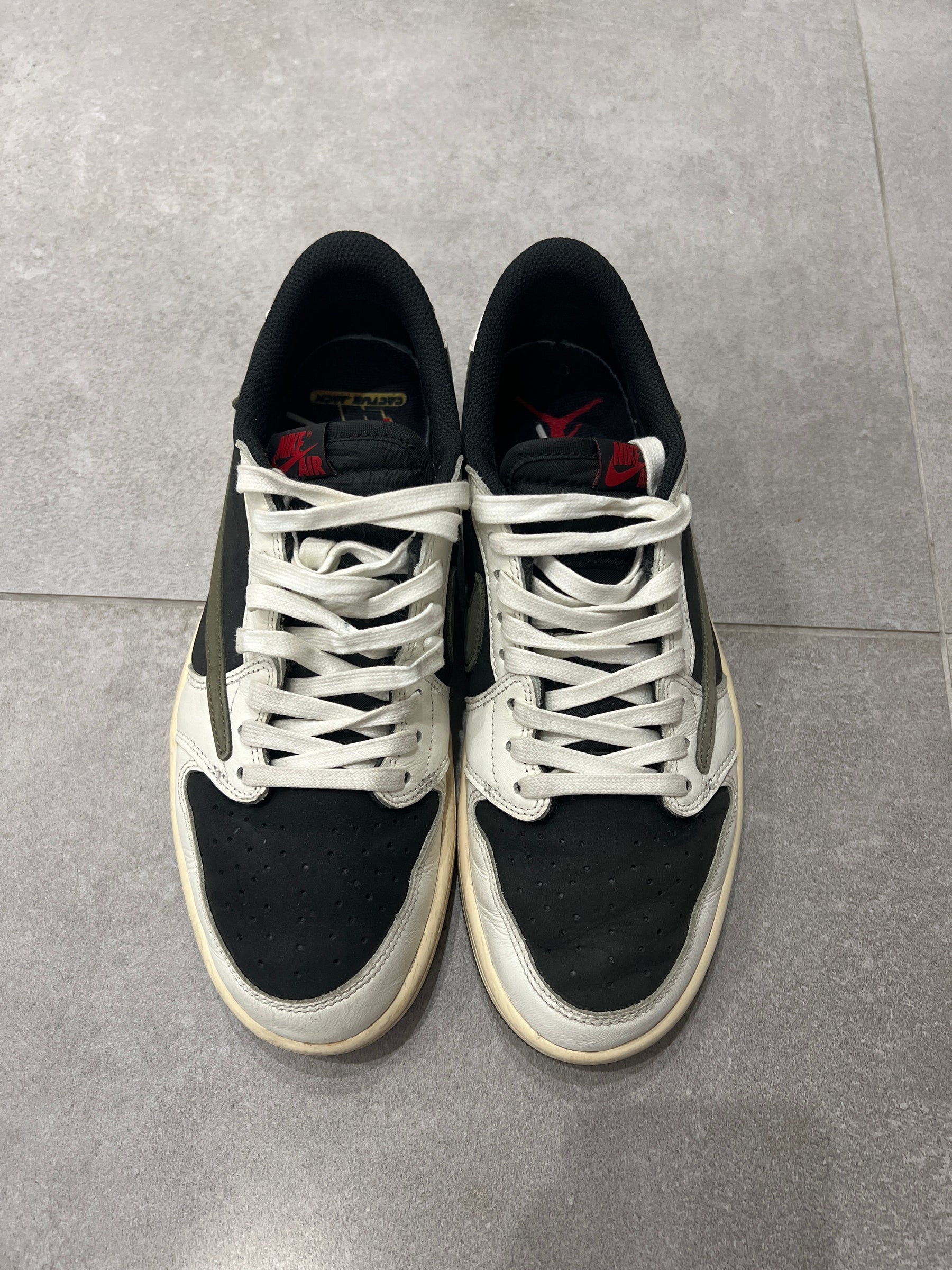 Jordan 1 Low x Travis Scott Olive
