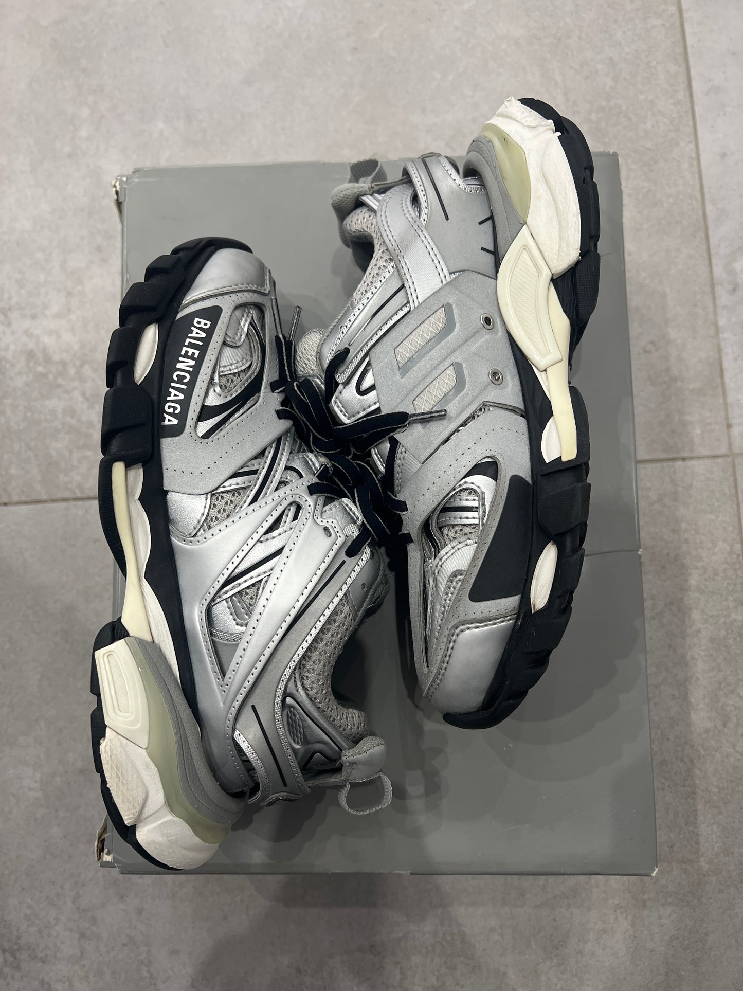 Balenciaga Track Steel Gray