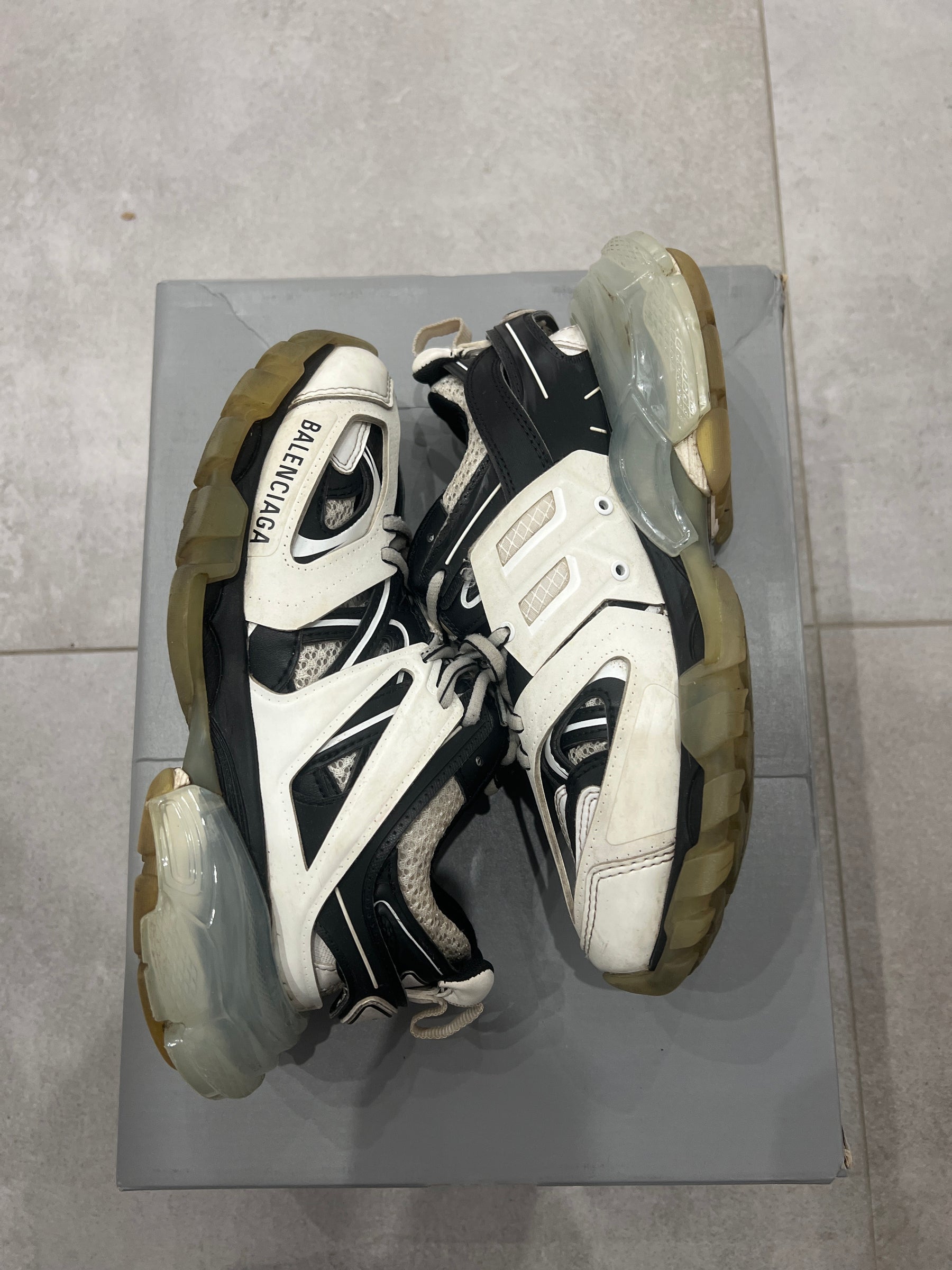 Balenciaga Track White/Black Clearsole