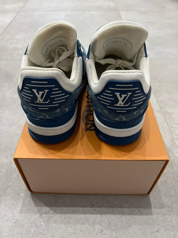 Louis Vuitton Trainer Denim Blue