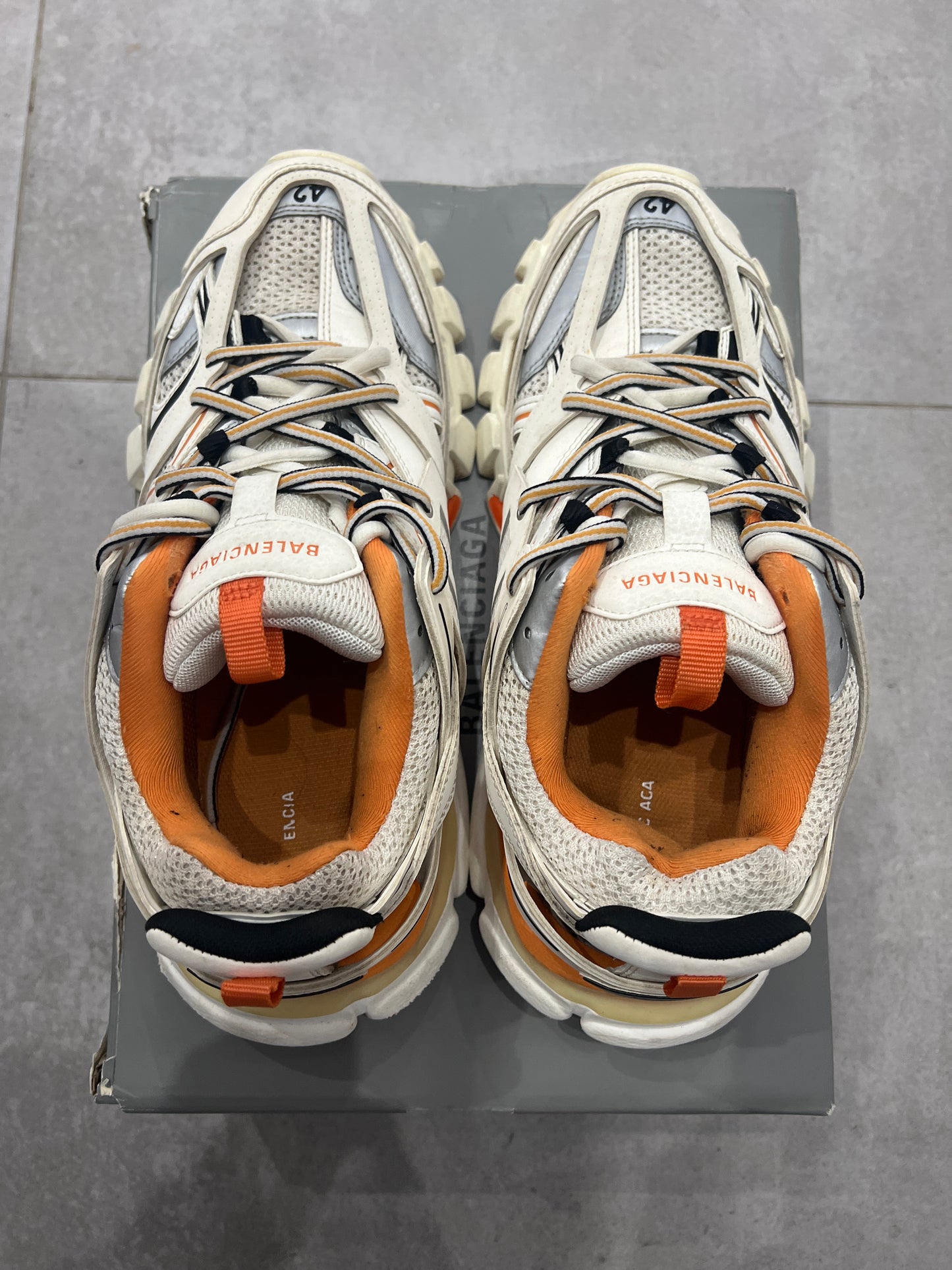 Balenciaga Track White/Orange