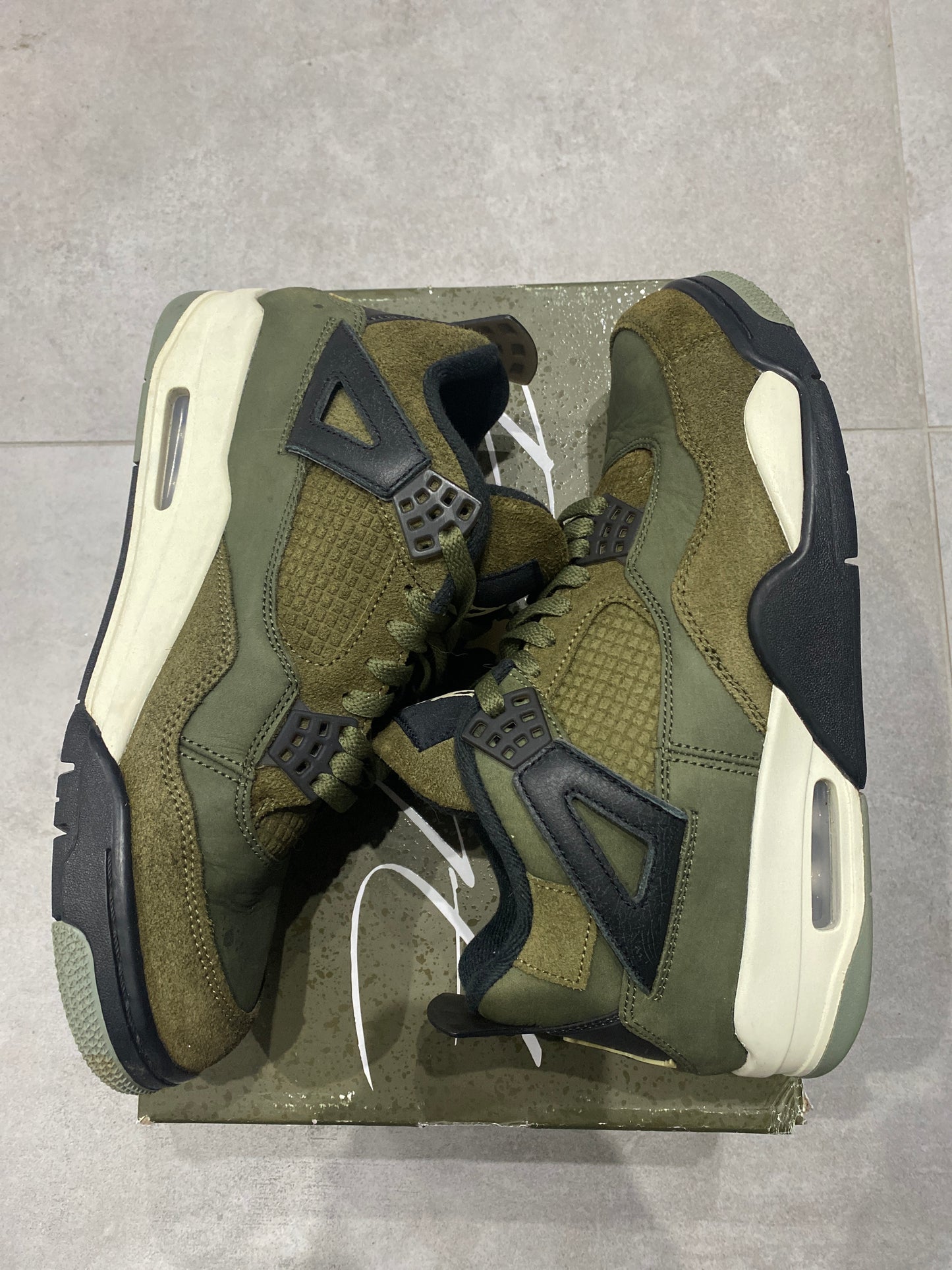 Jordan 4 Craft Olive