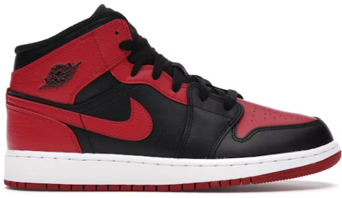 Jordan 1 Mid Banned (2020) (GS)