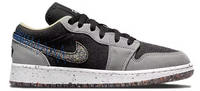 Air Jordan 1 Low SE Crater Grey Black (GS)