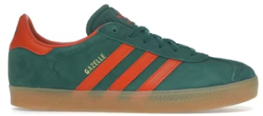 adidas Gazelle Collegiate Green Preloved Red