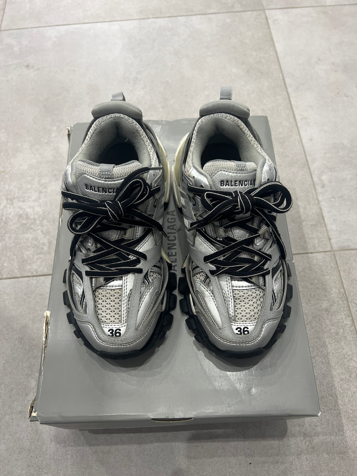 Balenciaga Track Steel Gray