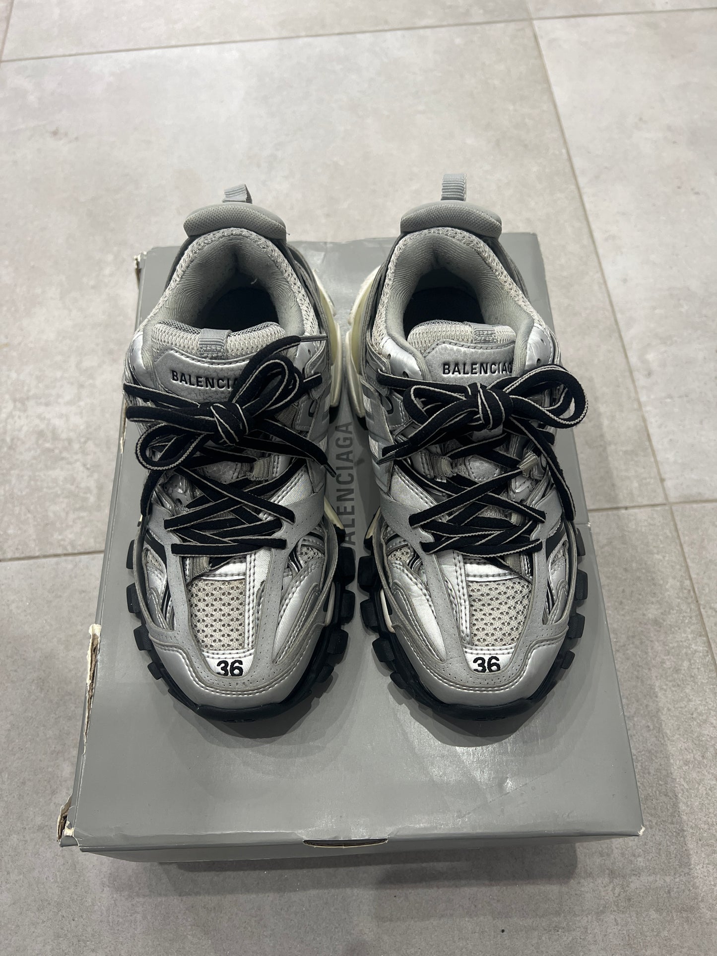 Balenciaga Track Steel Gray