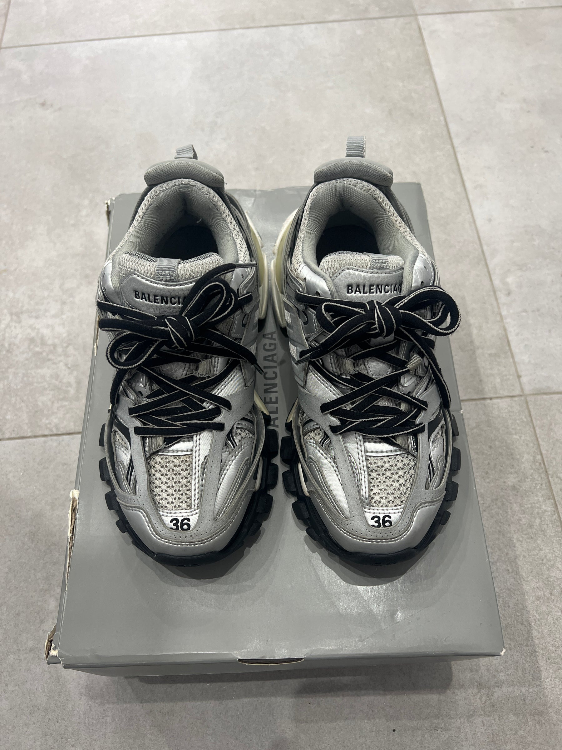 Balenciaga Track Steel Gray