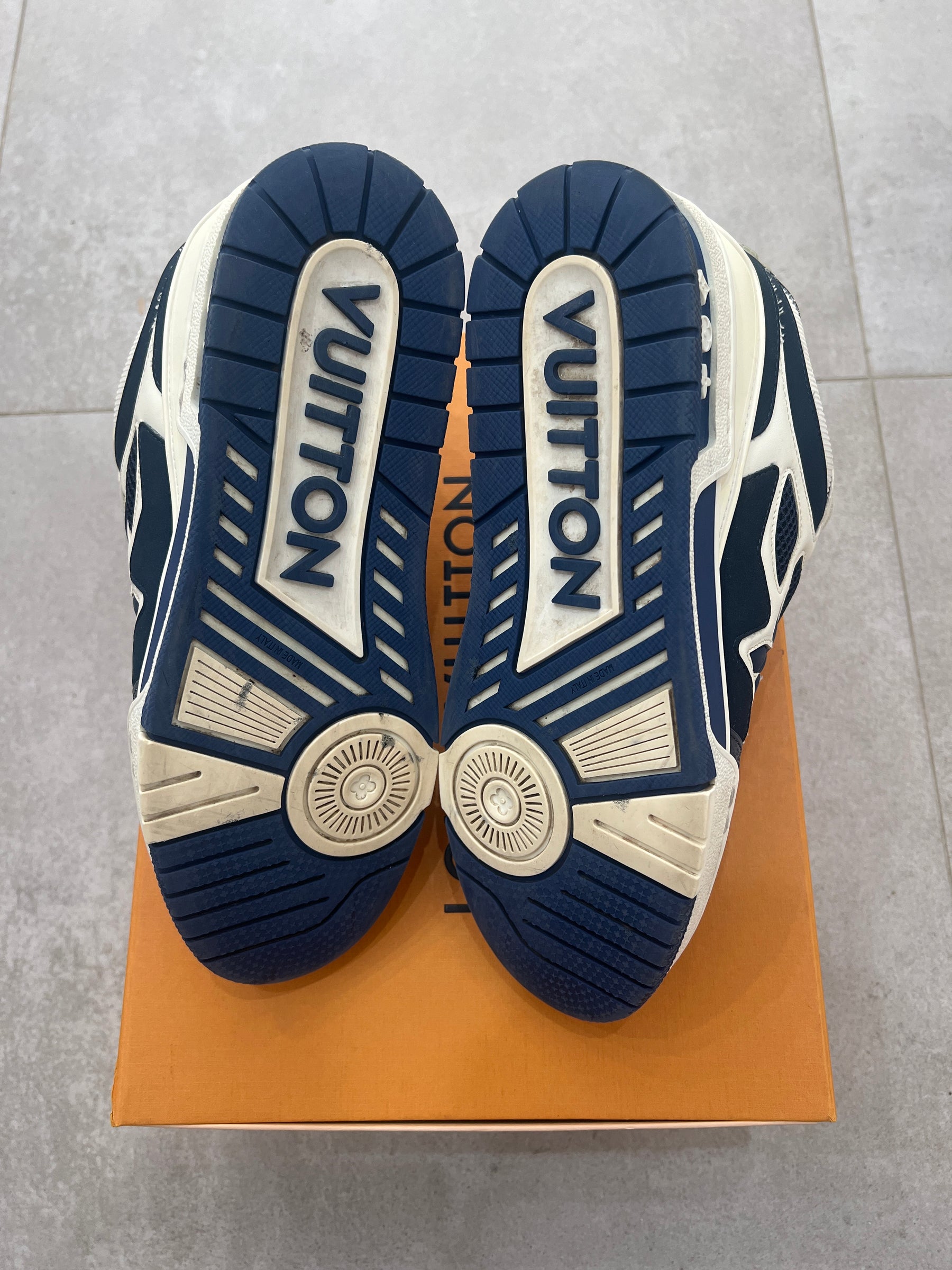 Louis Vuitton Skate Marine White