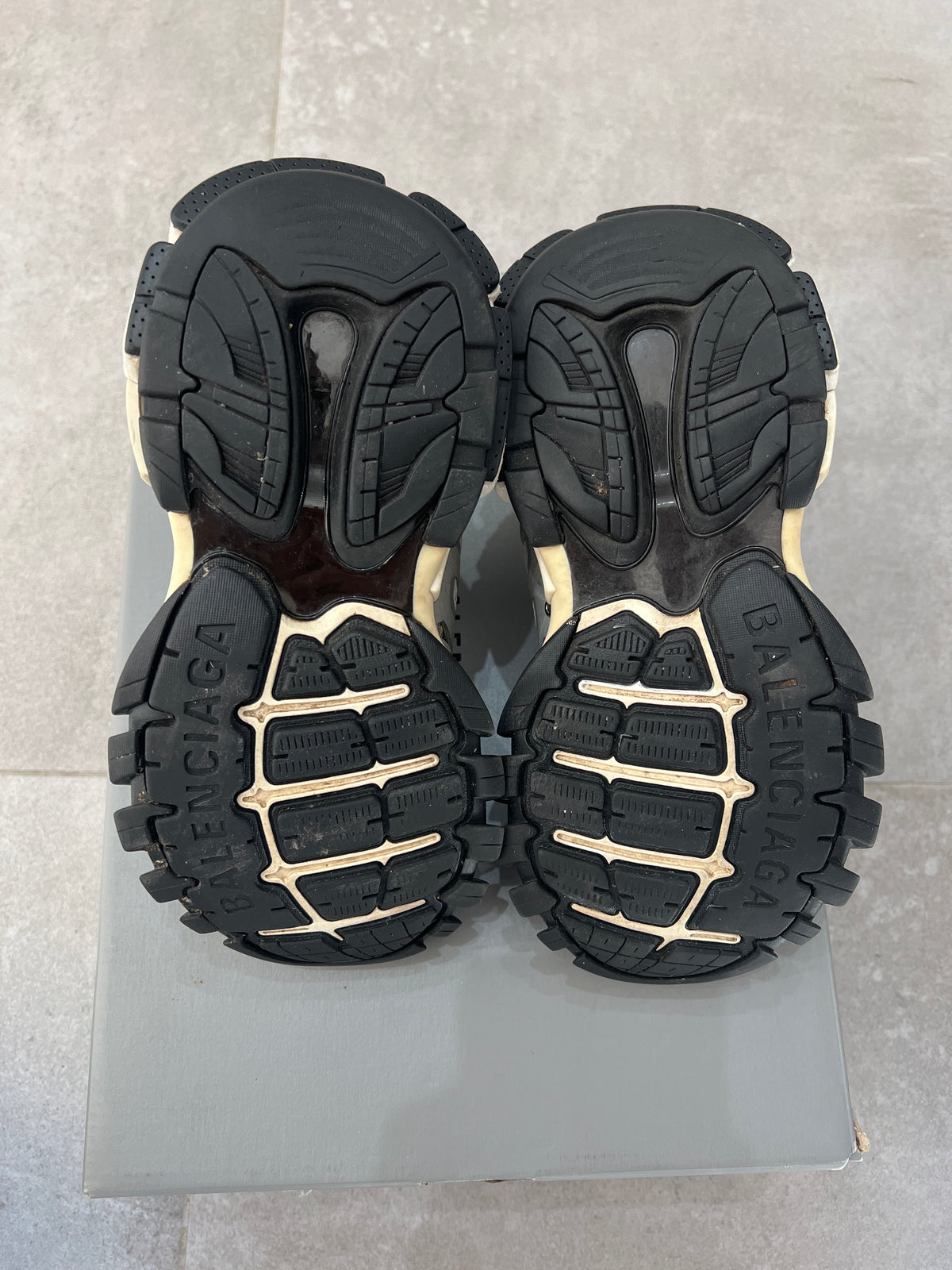 Balenciaga Track Metalic Grey