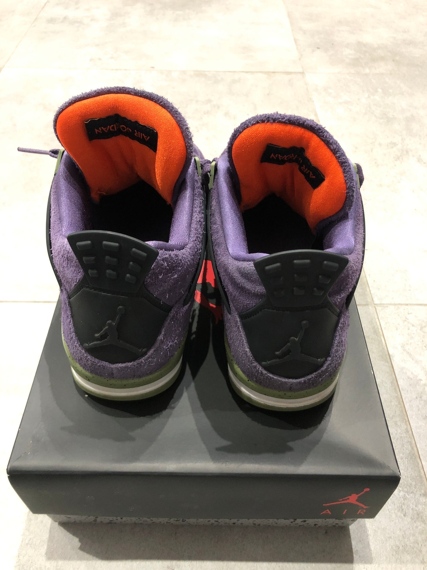 Jordan 4 Canyon Purple