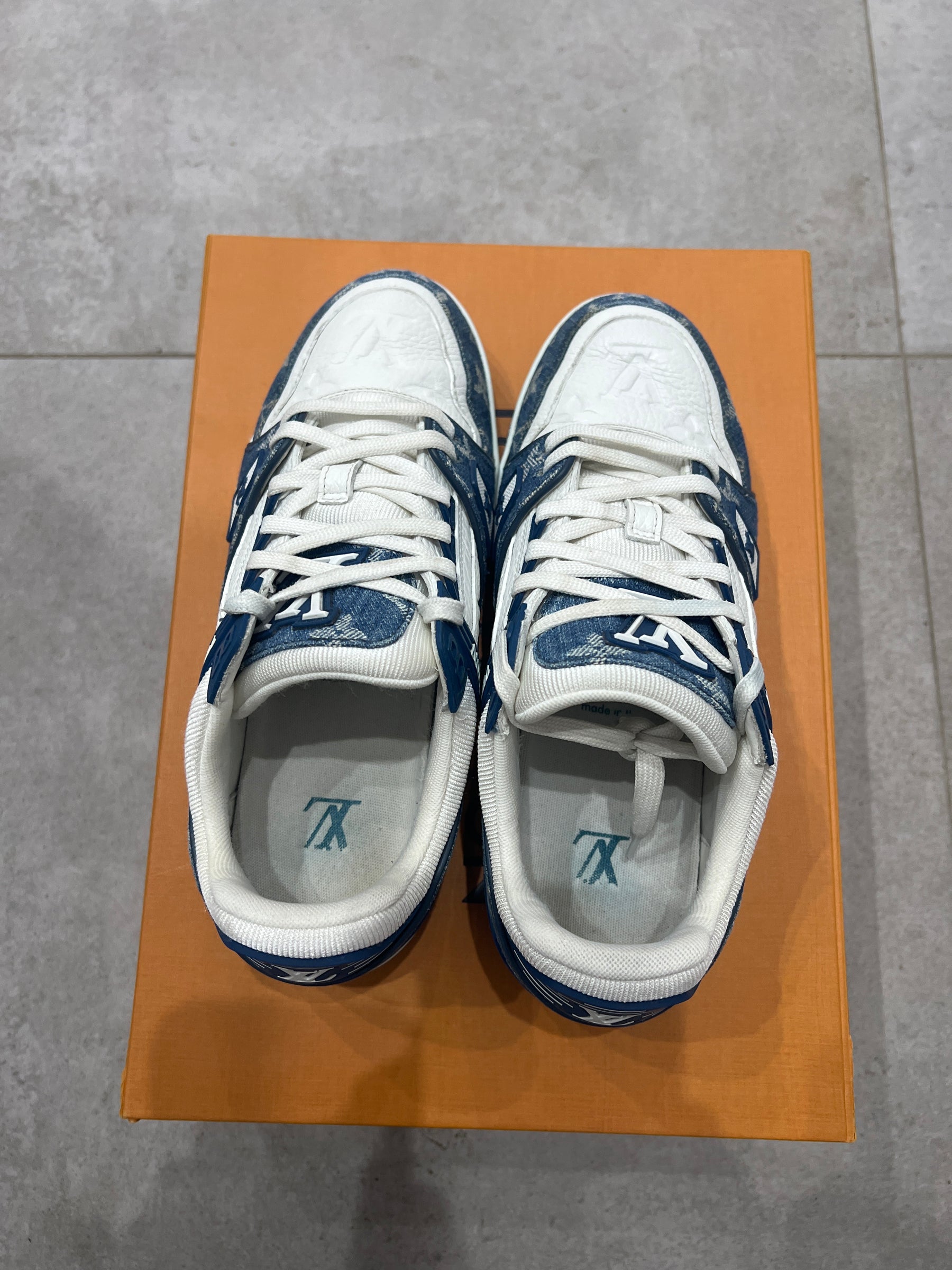 Louis Vuitton Denim Blue Trainer