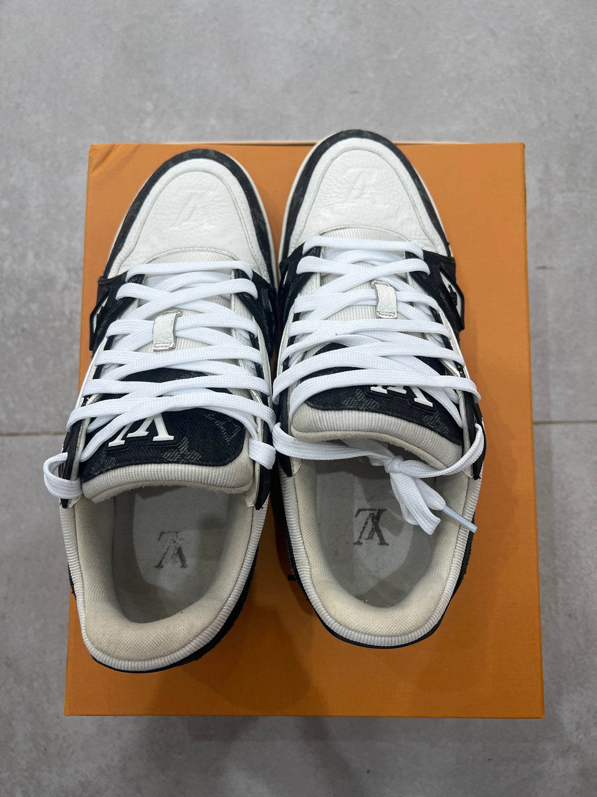 Louis Vuitton Denim Black Trainer