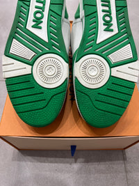 Louis Vuitton Green Denim Trainer