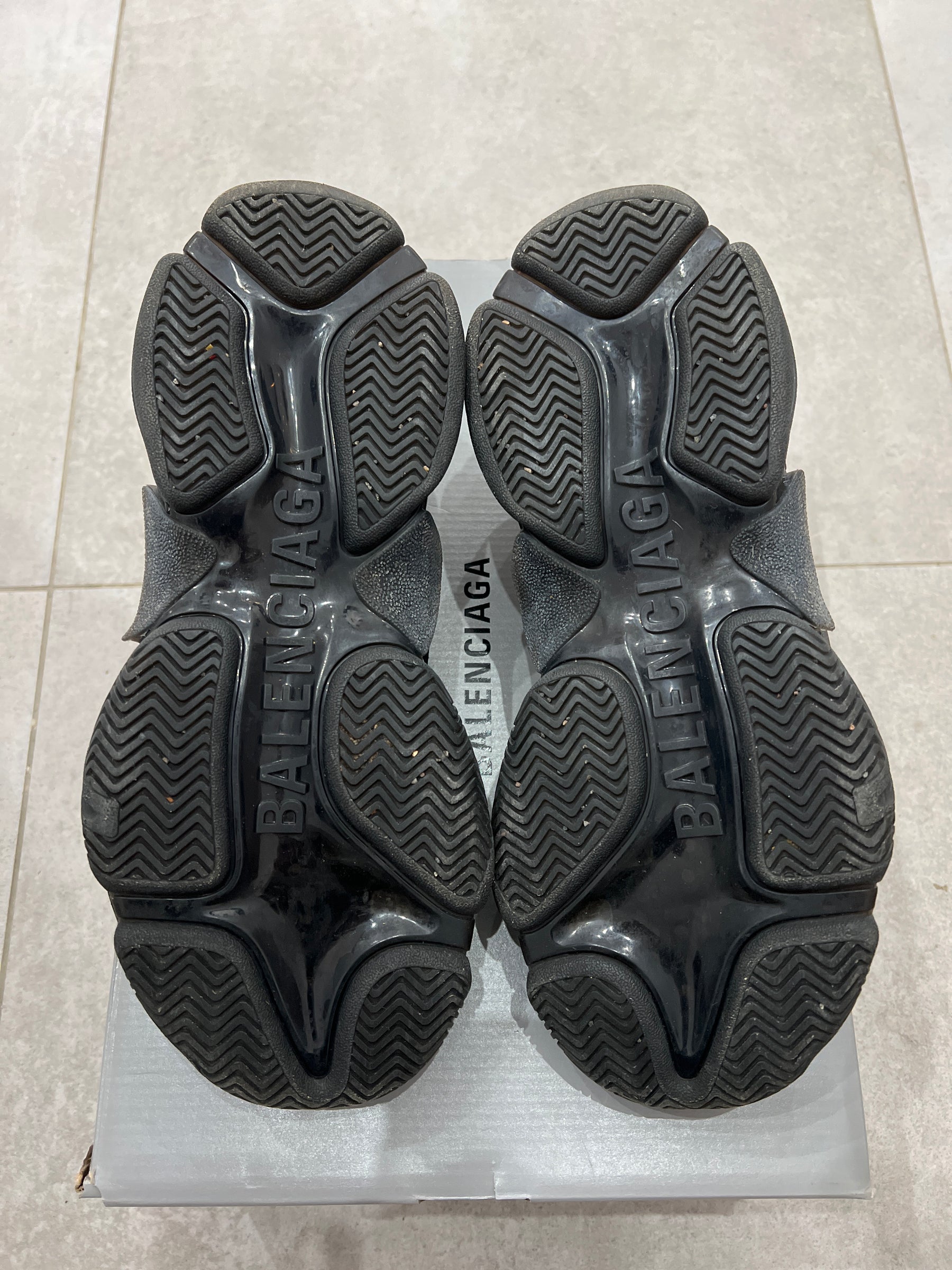 Balenciaga 3S Clearsole Black