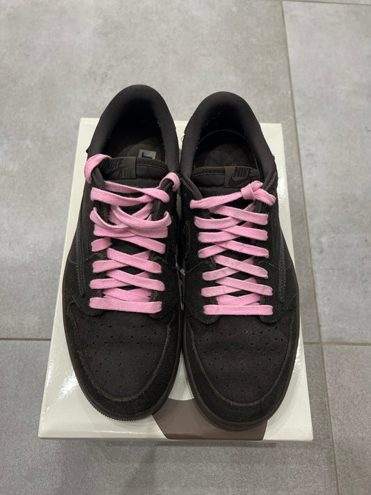 Jordan 1 Low x Travis Scott Velvet Brown