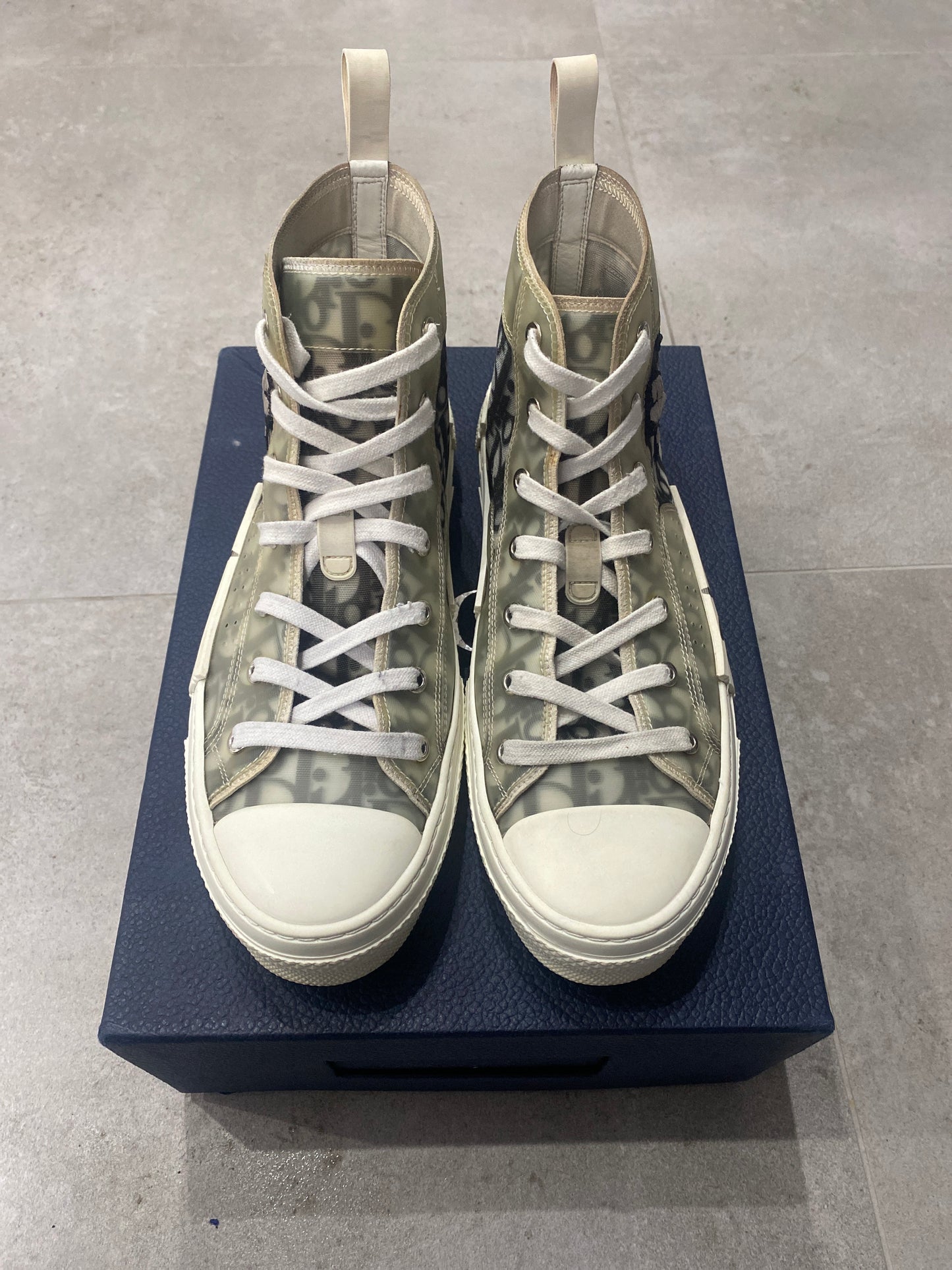 Dior B23 Bee Sneakers x Stussy