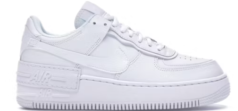 Nike Air Force 1 Low Shadow Triple White (Women's)