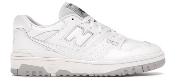 New Balance 550 White Grey