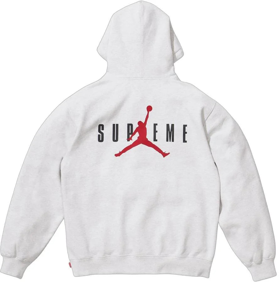 Supreme x Jordan White Hoodie