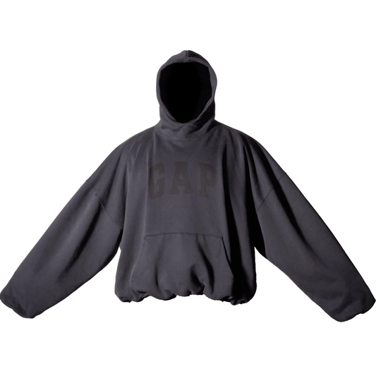 Yeezy Gap by Balenciaga Dove Hoodie Washed Black Los Angeles Archives