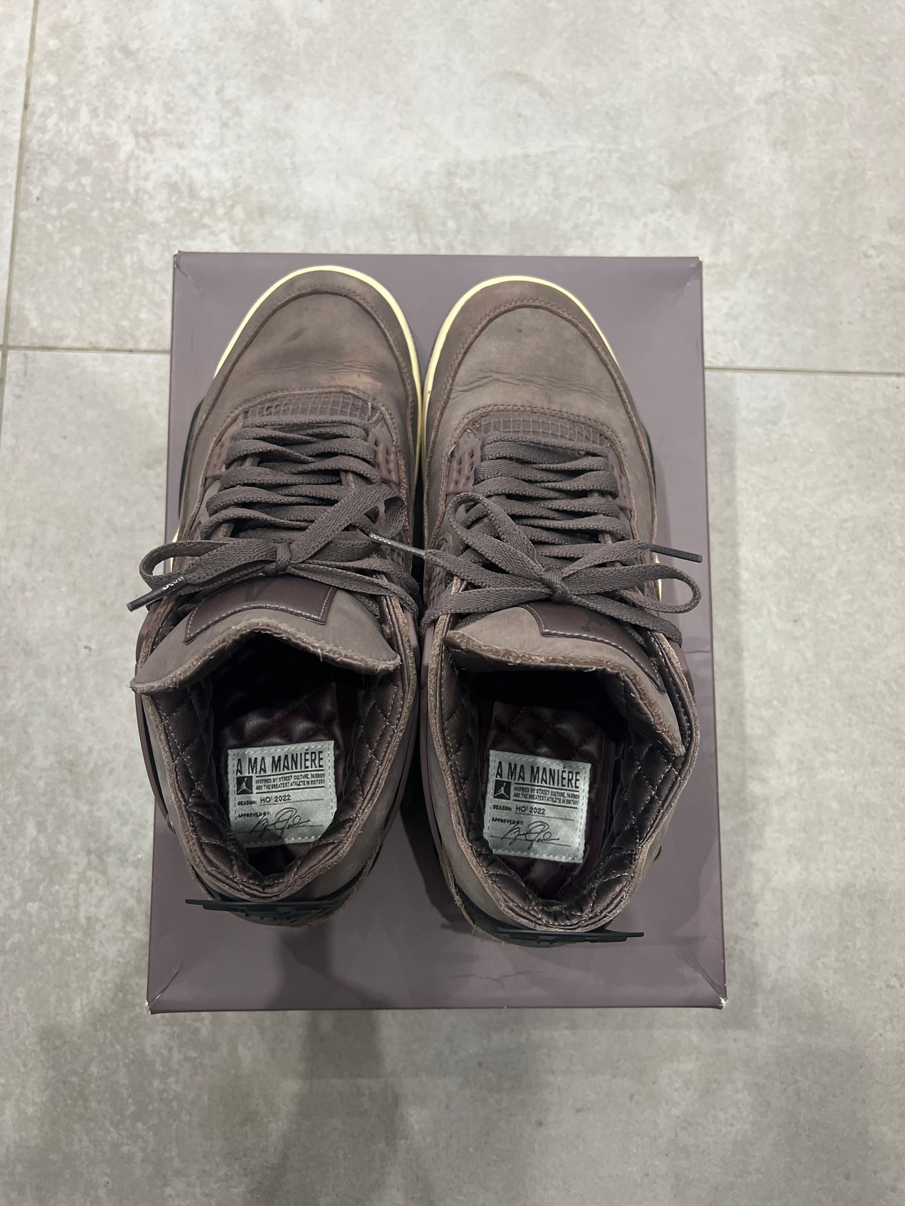 Jordan 4 A Ma Mamire Violet Ore