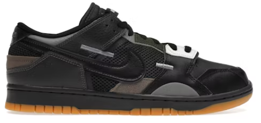 Nike Dunk Low Scrap Black Gum