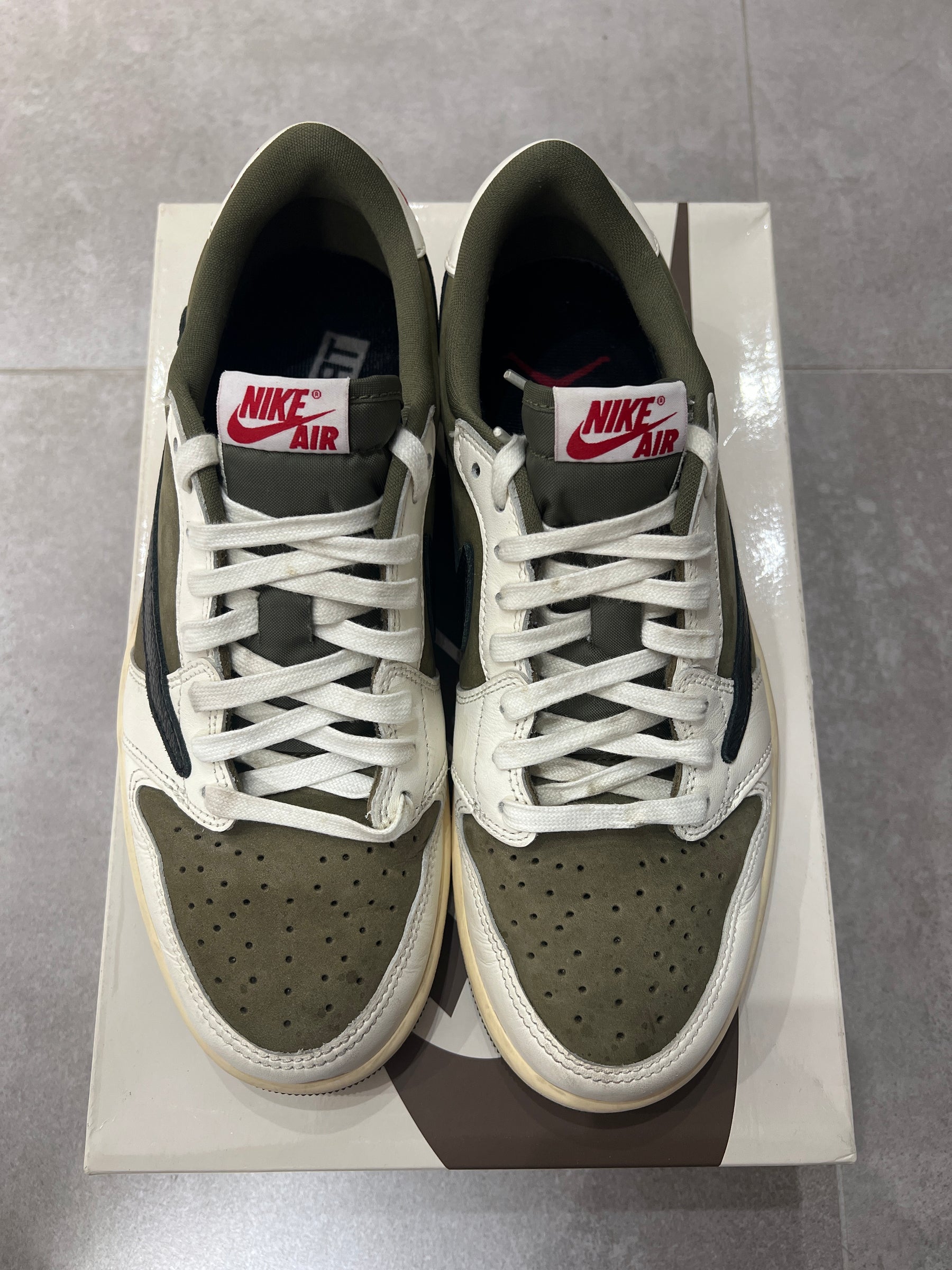 Jordan 1 Low x Travis Scott Medium Olive