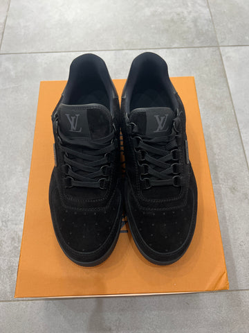 Louis Vuitton Black Suede Trainer