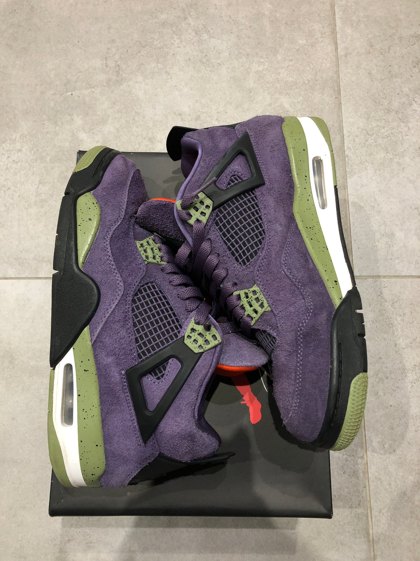 Jordan 4 Canyon Purple