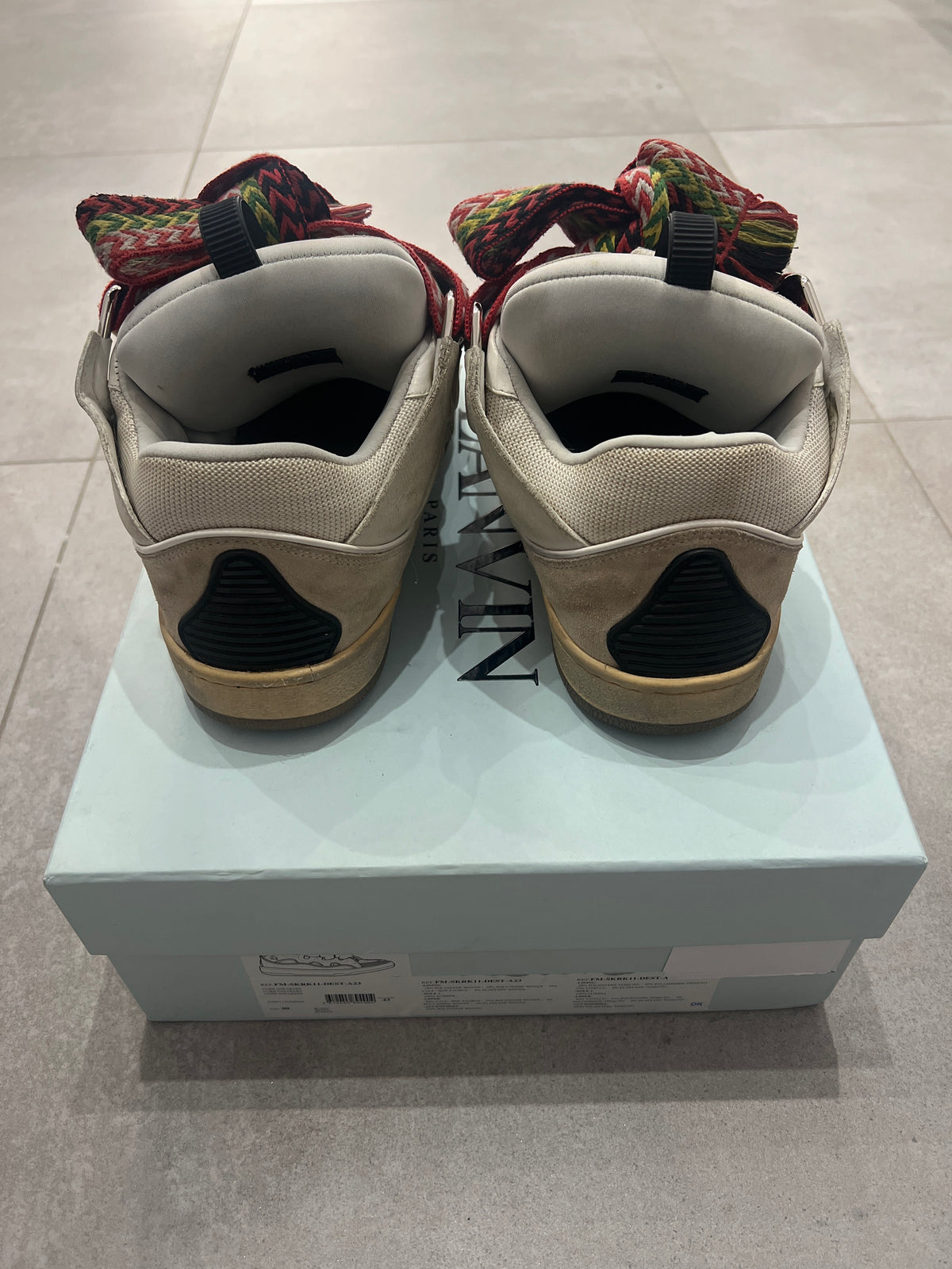 Lanvin Curb Vintage White