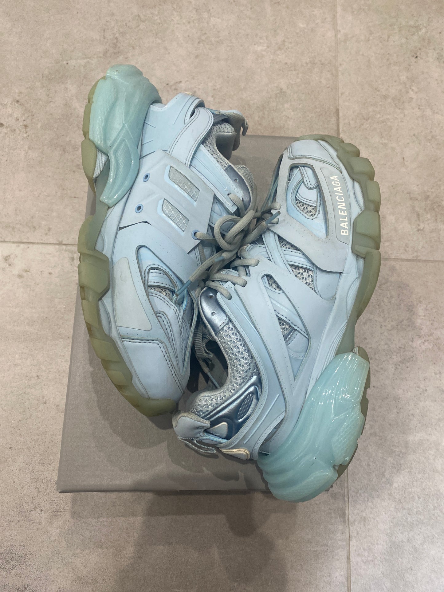 Balenciaga Track Baby Blue