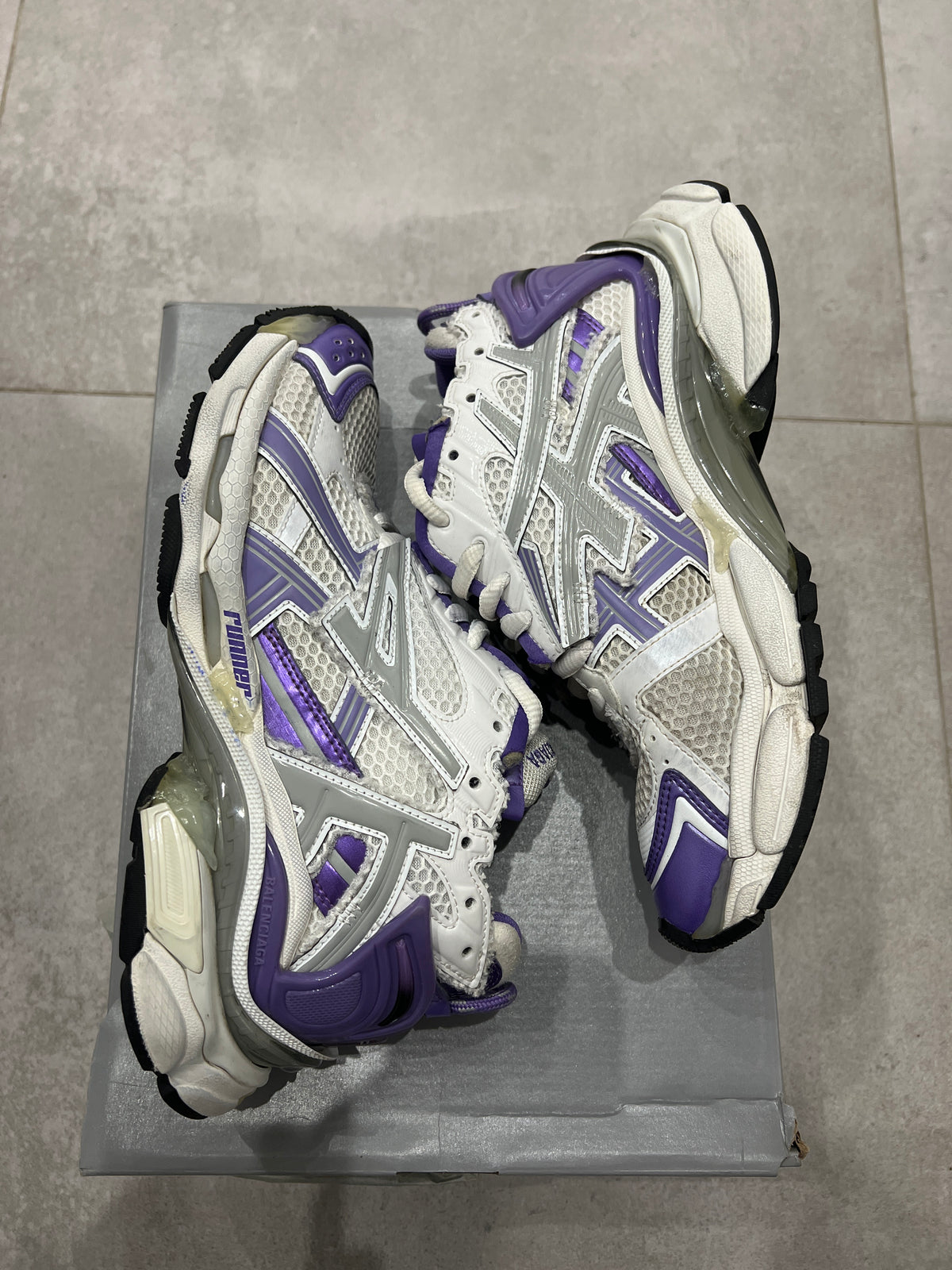 Balenciaga Runner White/Violet