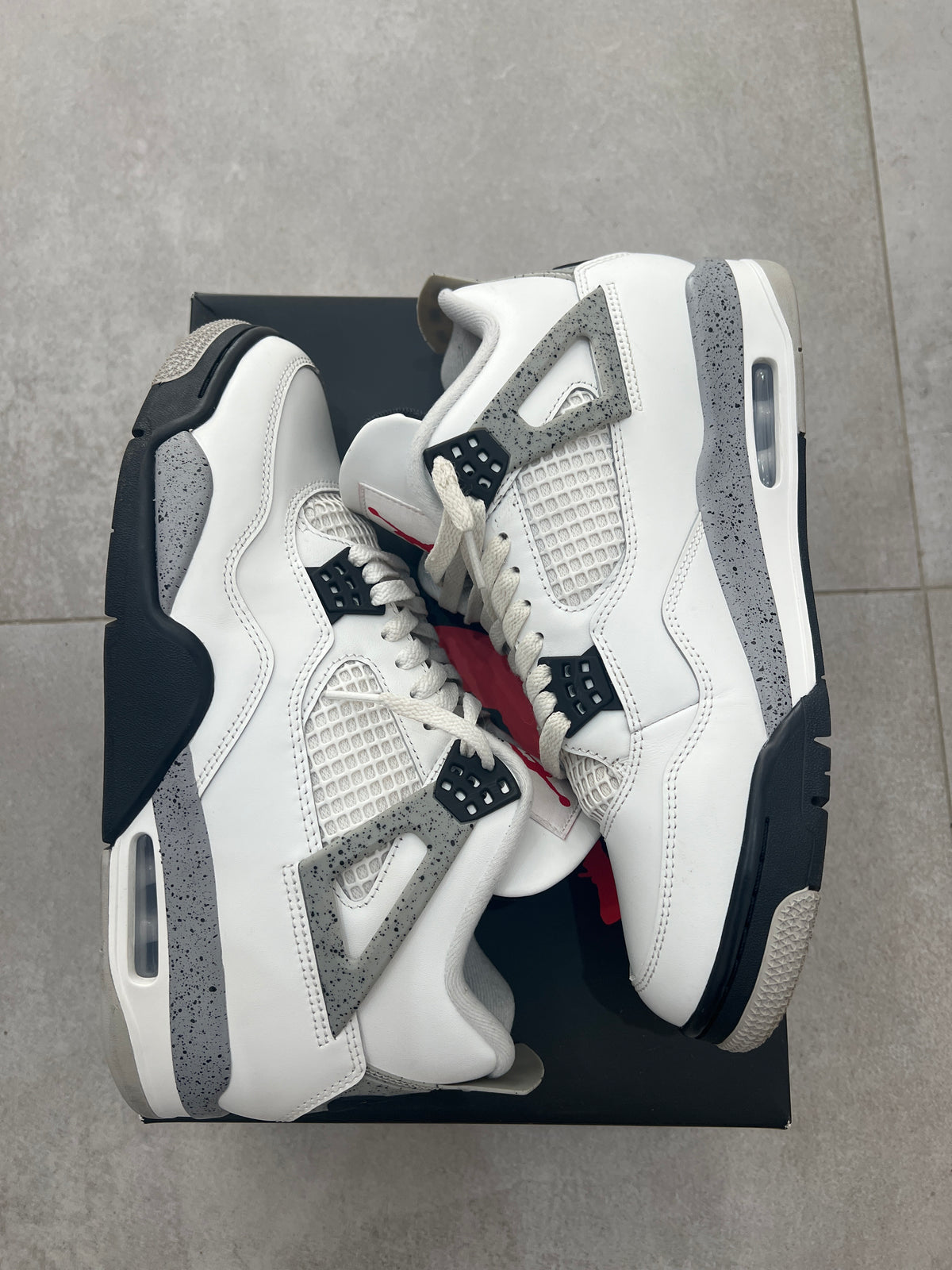 Jordan 4 White Cement (2025)