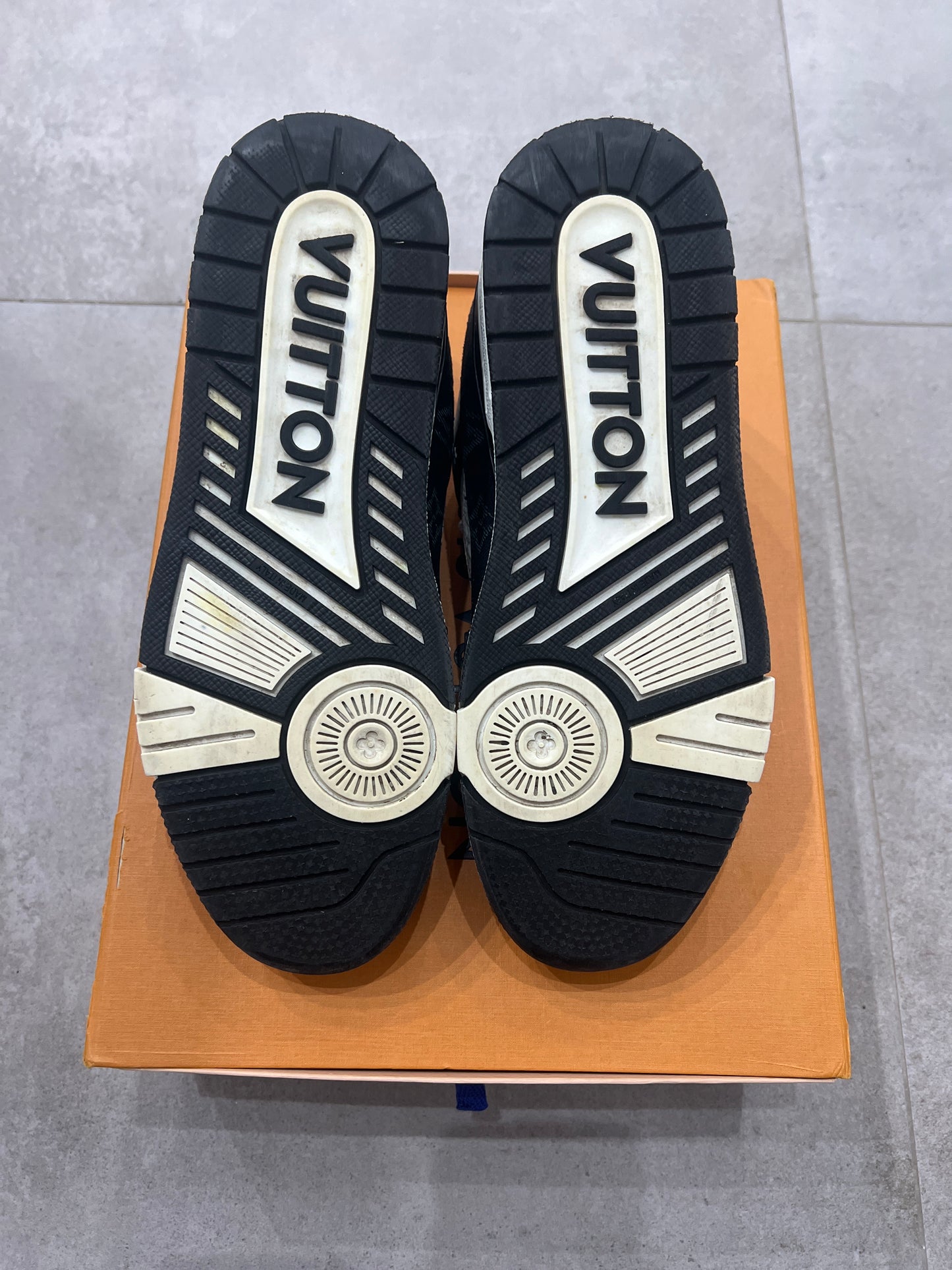 Louis Vuitton Denim Black Trainer