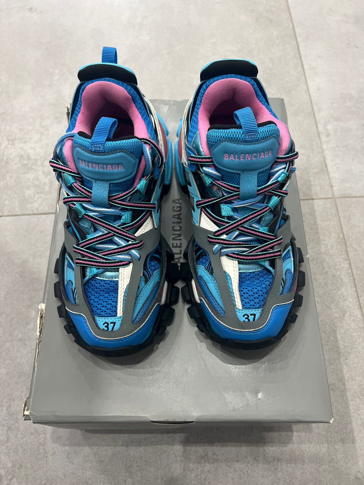 Balenciaga Track Blue/Pink