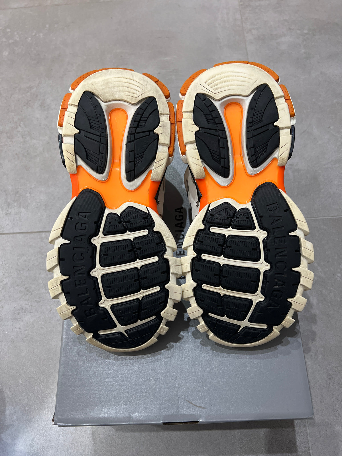 Balenciaga Track White Orange