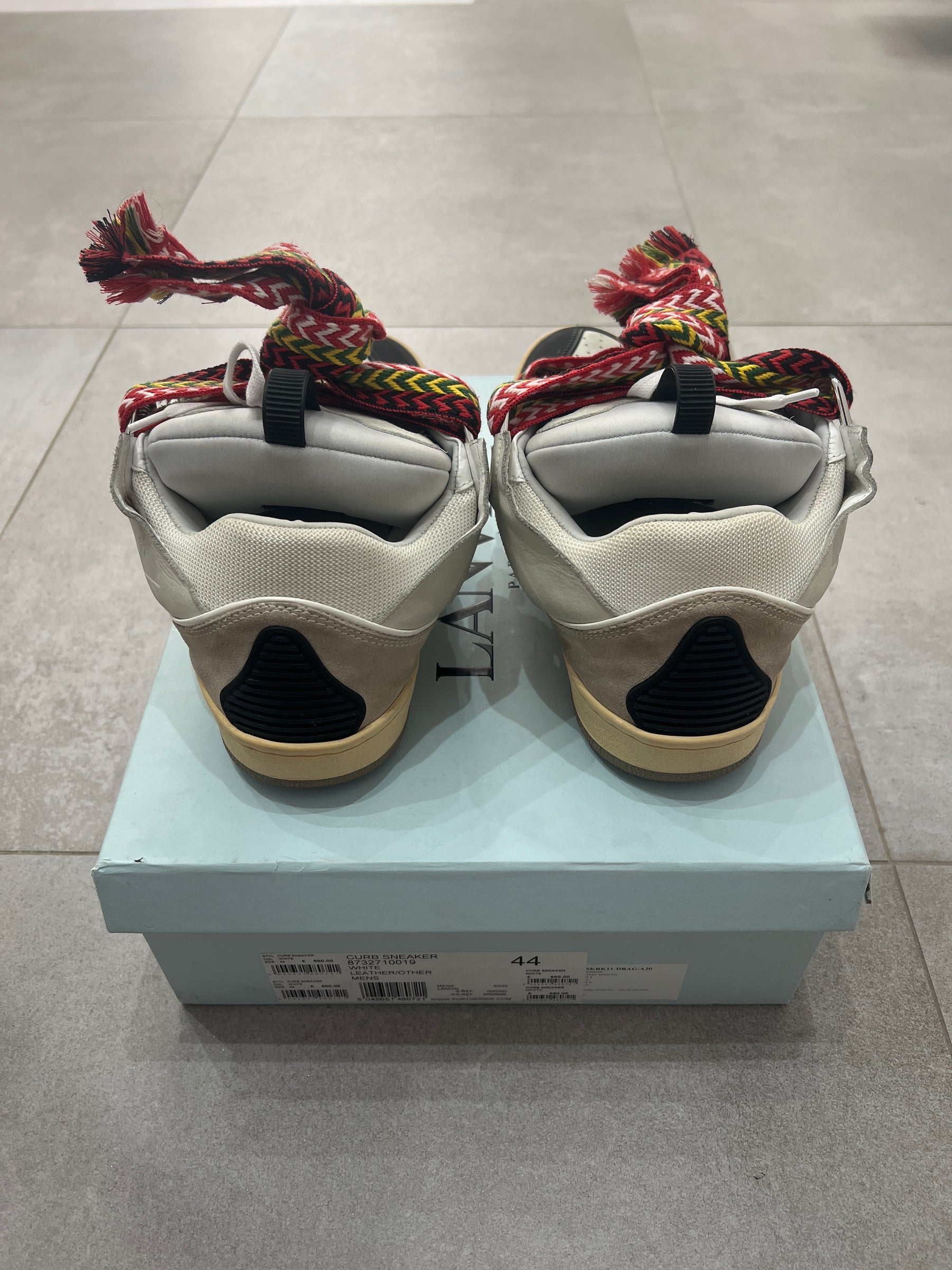 Lanvin Curb White Invory