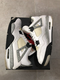 Jordan 4 White Cement
