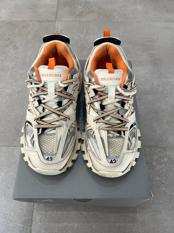 Balenciaga Track White-Orange