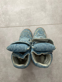 Isabel Marant Balesi Velcro Denim Sneaker