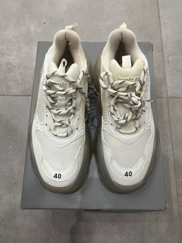 Balenciaga Triple S/3S Clearsole White